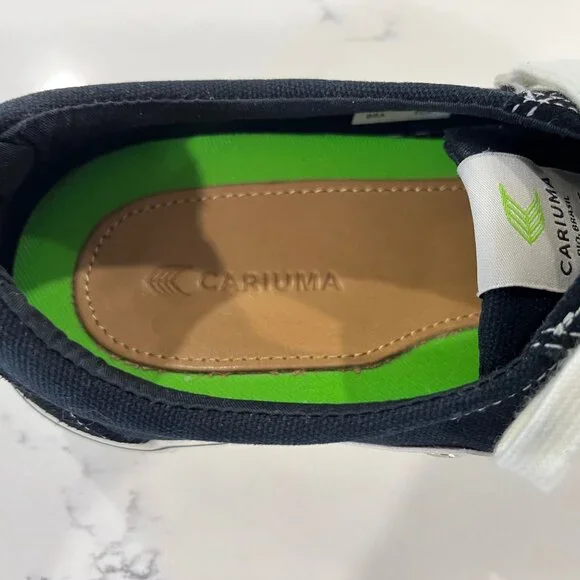 Cariuma  Catiba Men's Pro Skate Shoe Black Canvas and Suede Size  10.5 Low Top - Picture 9 of 10